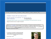 Tablet Screenshot of drtpsychiatry.com